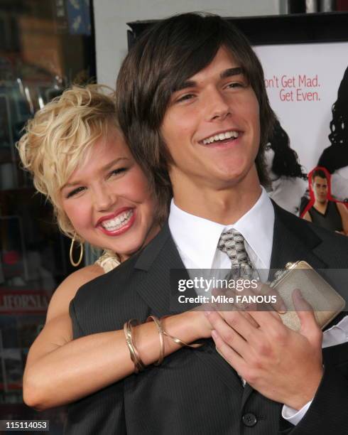 Premiere of 'John Tucker Must Die' in Hollywood, United States on July 25, 2006 - Arielle Kebbel and brother Christian at the Mann's Grauman Chinese...