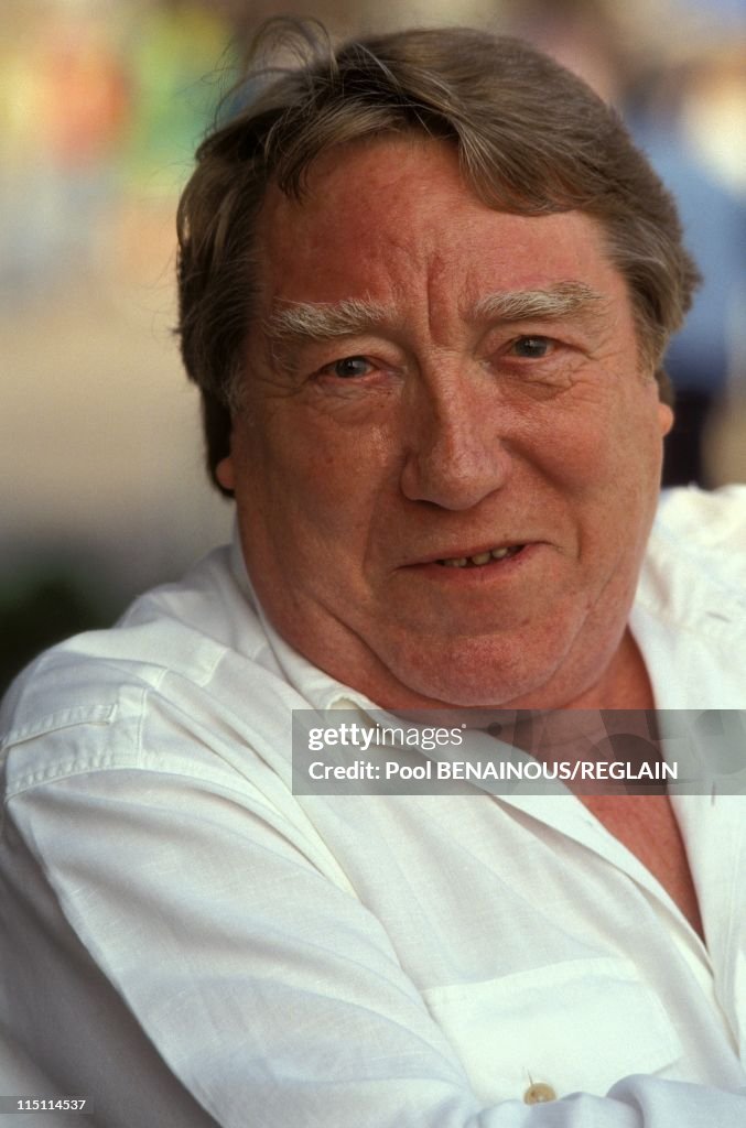 Georges Delerue In Cannes In Cannes, France On May 15, 1991.