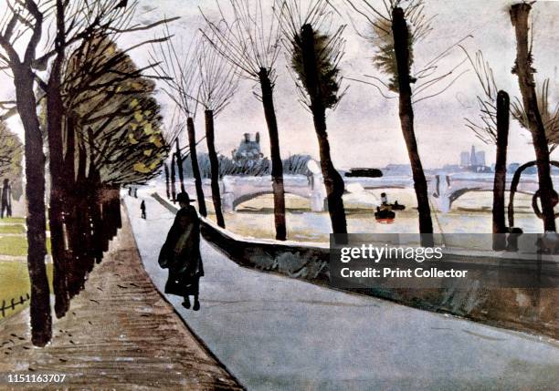 Quai du Louvre, Summer', 1906. The quays along the Seine in the centre of Paris are a favourite subject in Marquet's work before and during the...