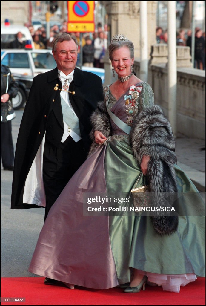 50Th Anniversary Of King Carl Gustav Of Sweden In Stockholm, Sweden On April 30, 1996.