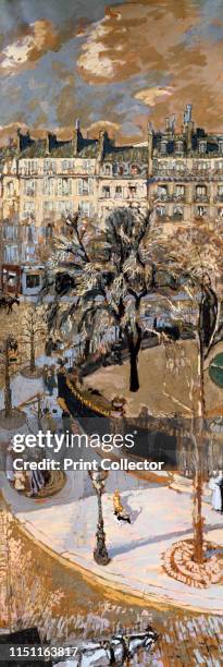 Place Vintimille', Paris, 1908-1910. Vuillard moved into a house overlooking Place Vintimille in 1908. Between 1908 and 1910 he painted a series of...