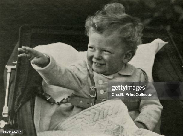 Prince Edward' . One year old son of the Duke and Duchess of Kent; nephew of King George VI, 1936. From "George VI, King and Emperor", by Major J. T....