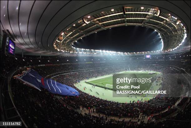 Inauguration of Stade de France in Saint Denis, France on January 28, 1998.