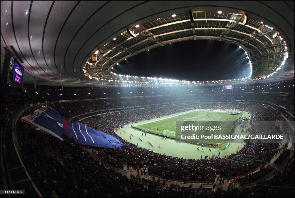 Inauguration Of Stade De France In Saint Denis, France On January 28, 1998.