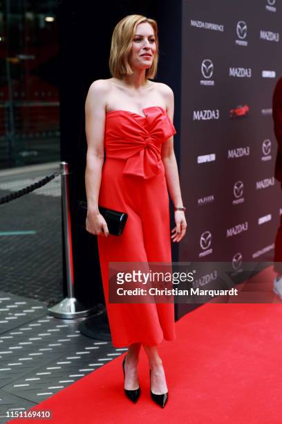 Jule Gölsdorf attends the Mazda Spring Cocktail at Sony Centre on May 23, 2019 in Berlin, Germany.