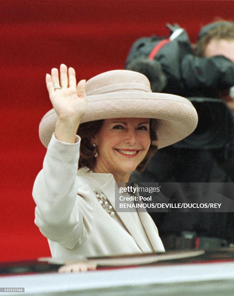 Prince Philippe Of Belgium And Mathilde D'Udekem Wedding In Brussels, Belgium On December 13, 1999.