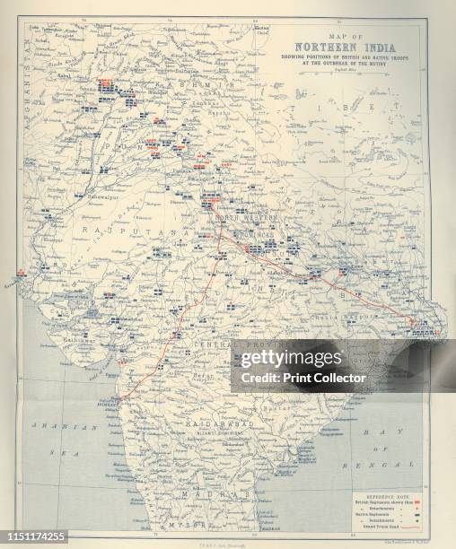 British Raj Map. Simple The British Raj Photos and Premium High Res Pictures - Getty Images
