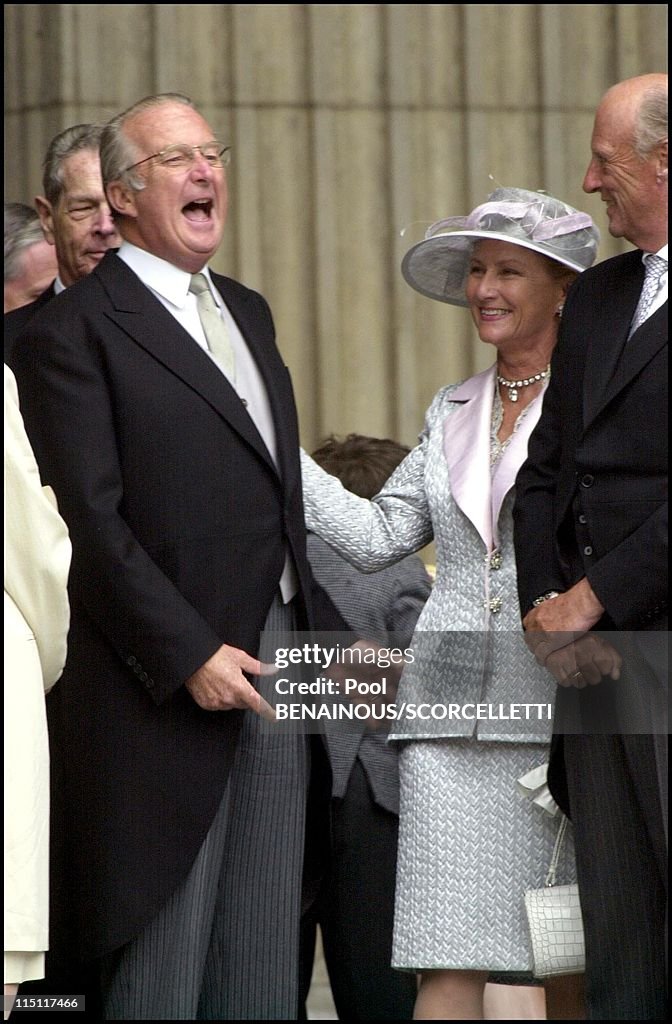 Mass Celebrated At St Paul'S Cathedral In Honour Of The 100Th Birthday Of Queen Mother In London, United Kingdom On July 11, 2000.