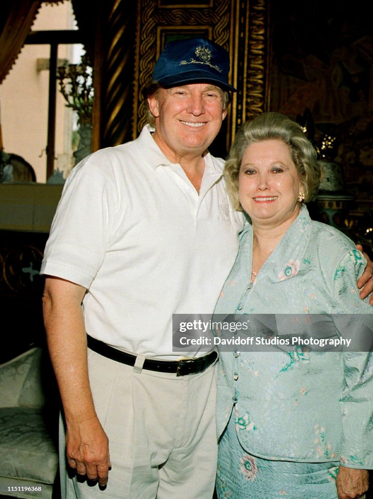 Trump & Grau At Mar-A-Lago