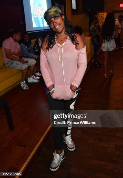 Maia Campbell attends Marlo Soakin Wet Single Release Party at Living Room on May 22, 2019 in Atlanta, Georgia.