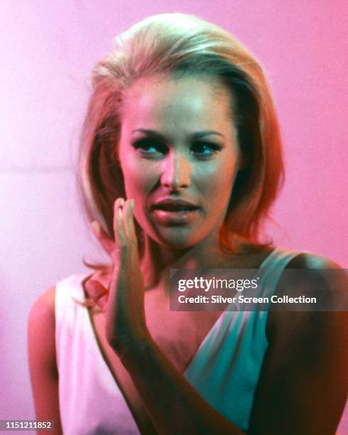 Swiss actress Ursula Andress as Ayesha in a publicity still for the film 'She', 1965.