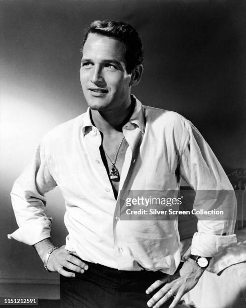 American actor Paul Newman , circa 1960.