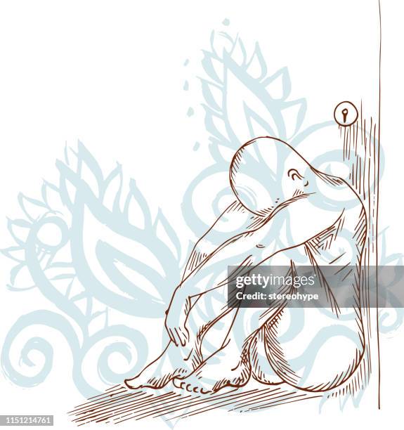 hurt - third world poverty stock illustrations