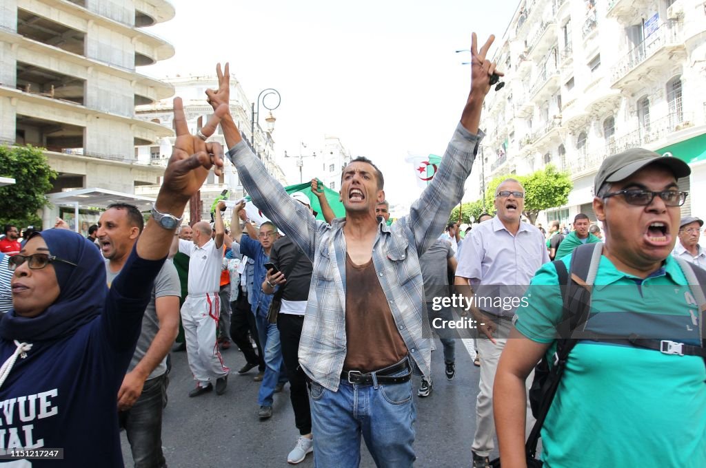 ALGERIA-POLITICS-DEMO-UNREST