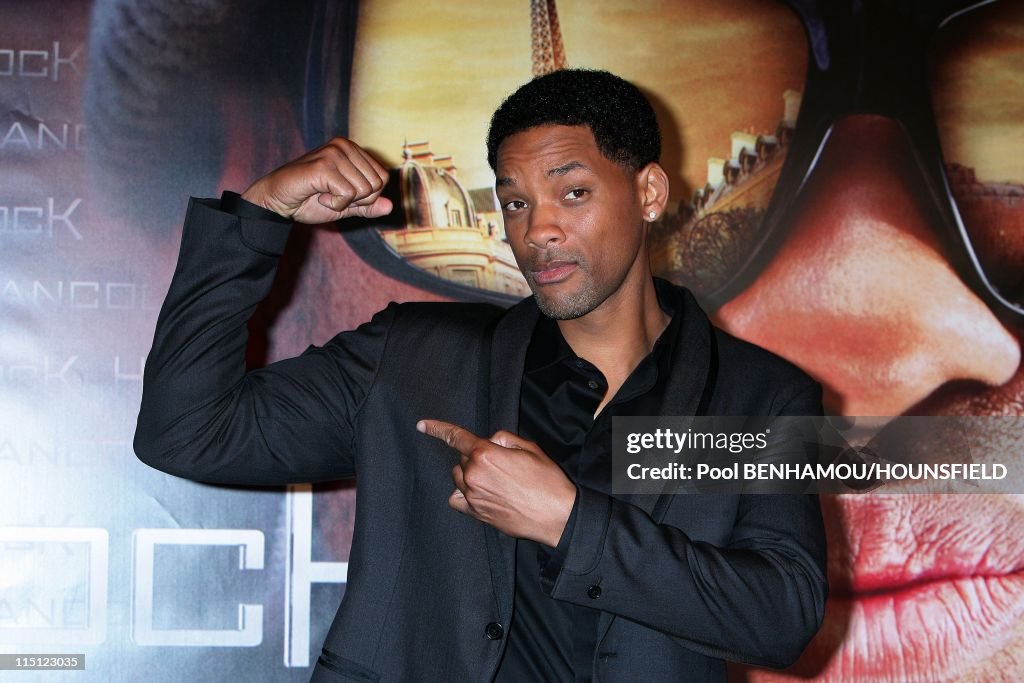 "Hancock" Premiere In Paris, France On June 16, 2008.