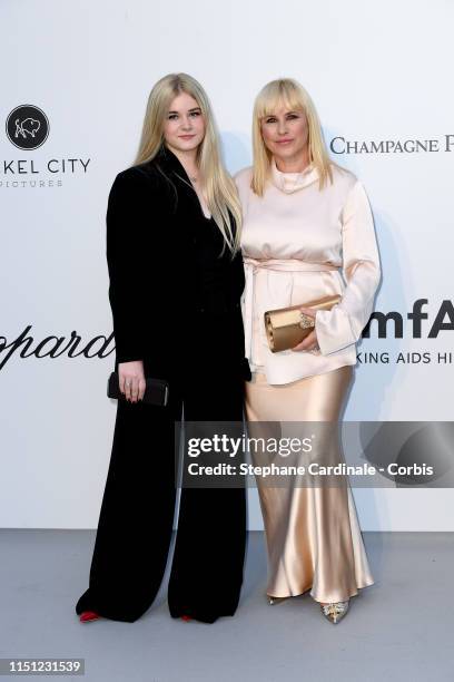Harlow Olivia Calliope Jane, Patricia Arquette attends the amfAR Cannes Gala 2019>> at Hotel du Cap-Eden-Roc on May 23, 2019 in Cap d'Antibes, France.