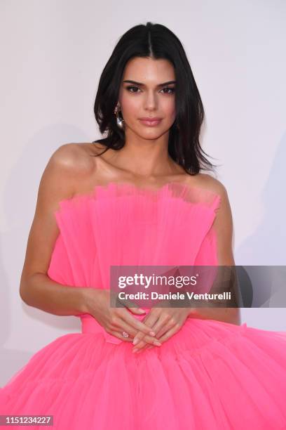 Kendall Jenner attends the amfAR Cannes Gala 2019 at Hotel du Cap-Eden-Roc on May 23, 2019 in Cap d'Antibes, France.