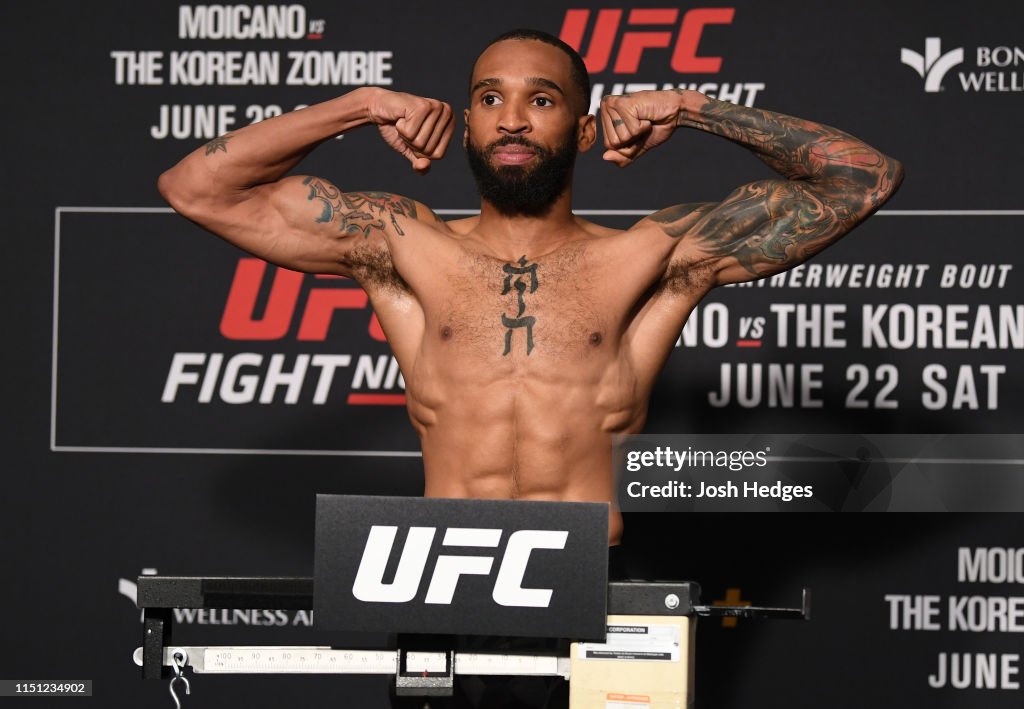 UFC Fight Night: Weigh-Ins