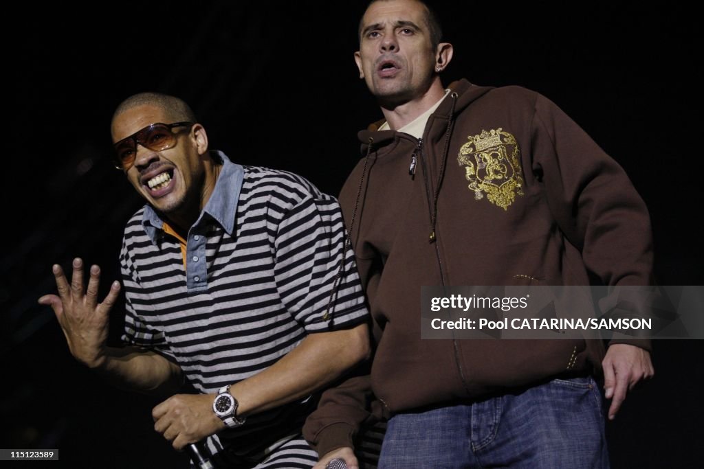 Ntm Rappers French Rap Group NTM performing live at Solidays Festival in Paris ...
