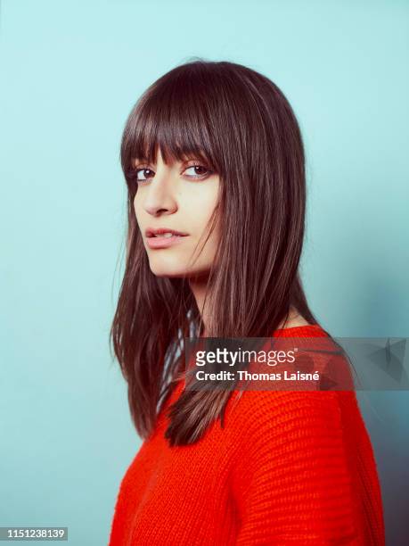 Musician Clara Luciani is photographed for Grazia Magazine, on March, 2018 in Paris, France. . .