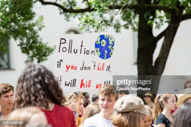 Activists of &quot;Fridays for Future and Extinction Rebellion&quot; participated in a dance demonstration for the Climate in Munich, Germany, on...