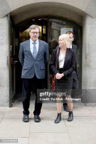 John Letts and Sally Lane, the parents of a Muslim convert dubbed Jihadi Jack, leave the Old Bailey in London where they were spared jail by being...
