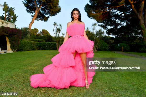 Kendall Jenner attends the amfAR Cannes Gala 2019 at Hotel du Cap-Eden-Roc on May 23, 2019 in Cap d'Antibes, France.