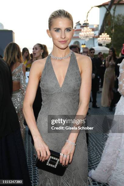 Caroline Daur attends the amfAR Cannes Gala 2019 at Hotel du Cap-Eden-Roc on May 23, 2019 in Cap d'Antibes, France.