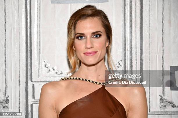 Allison Williams visits Build to discuss "The Perfection" at Build Studio on May 23, 2019 in New York City.