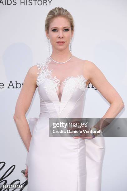 Desiree Gallas attends the amfAR Cannes Gala 2019 at Hotel du Cap-Eden-Roc on May 23, 2019 in Cap d'Antibes, France.