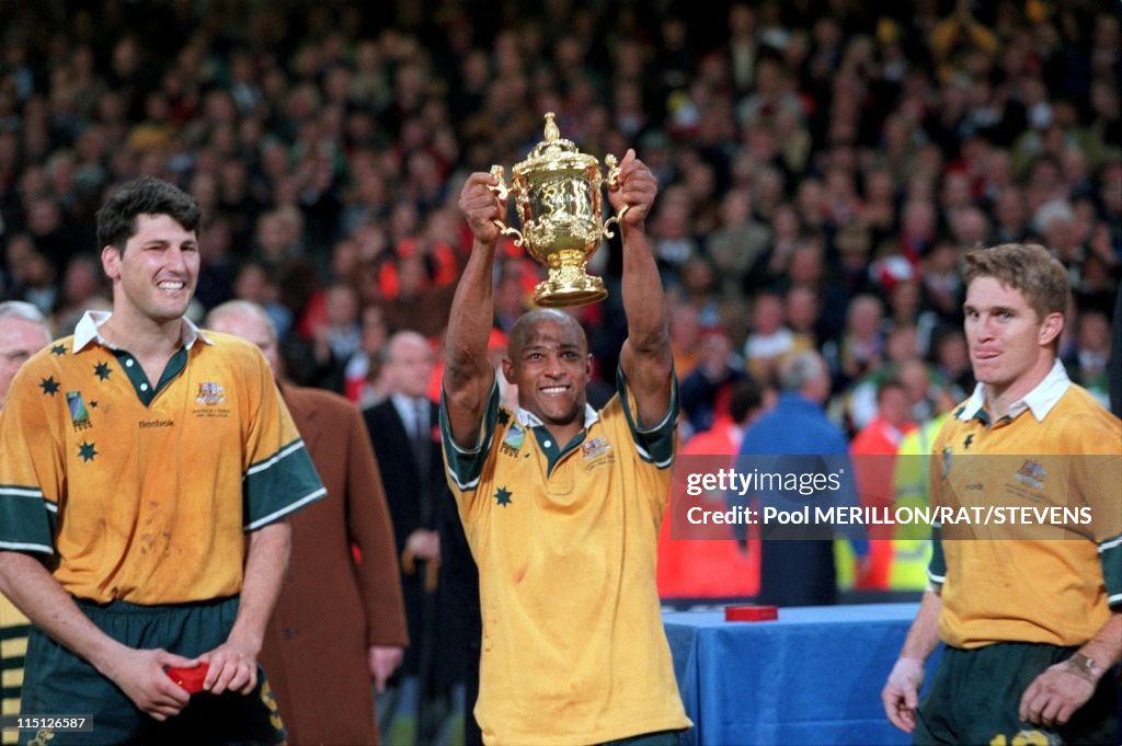 Cardiff: Rugby World Cup 1999, Australia Defeats France (35-12) In Cardiff, United Kingdom On November 06, 1999.