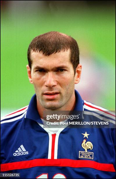 Euro 2000 final: France - Italy: 2 - 1 in Rotterdam, Netherlands on July 02, 2000 - Zinedine Zidane.