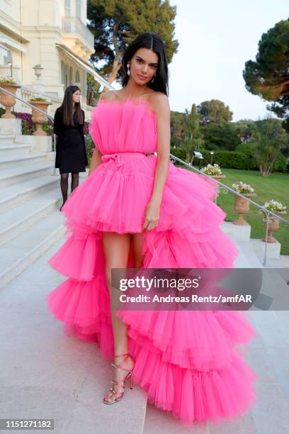 Kendall Jenner attends the amfAR Cannes Gala 2019 at Hotel du Cap-Eden-Roc on May 23, 2019 in Cap d'Antibes, France.