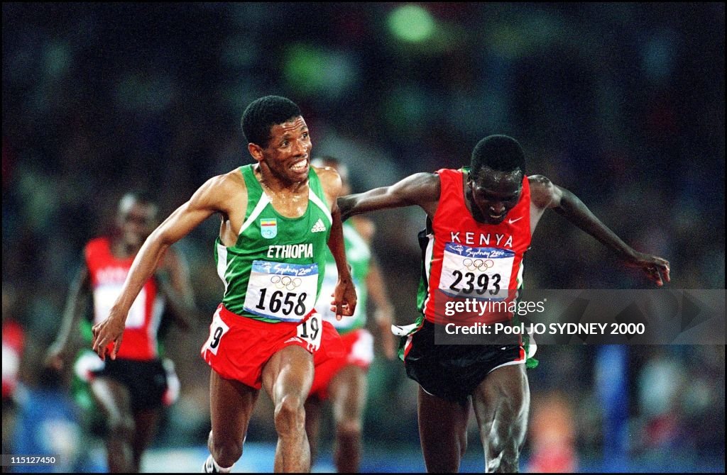 Men'S 10.000 M Final In Sydney, Australia On September 25, 2000.