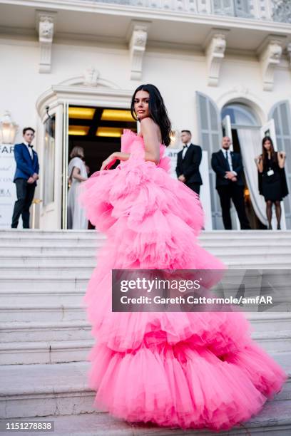 Kendall Jenner attends the amfAR Cannes Gala 2019 at Hotel du Cap-Eden-Roc on May 23, 2019 in Cap d'Antibes, France.