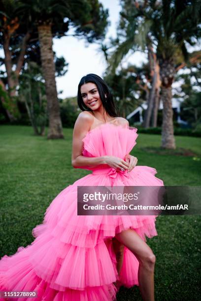 Kendall Jenner attends the amfAR Cannes Gala 2019 at Hotel du Cap-Eden-Roc on May 23, 2019 in Cap d'Antibes, France.