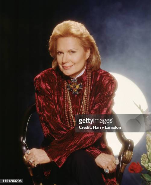 Psychic Walter Mercado poses for a portrait in 2001 in Los Angeles, California.