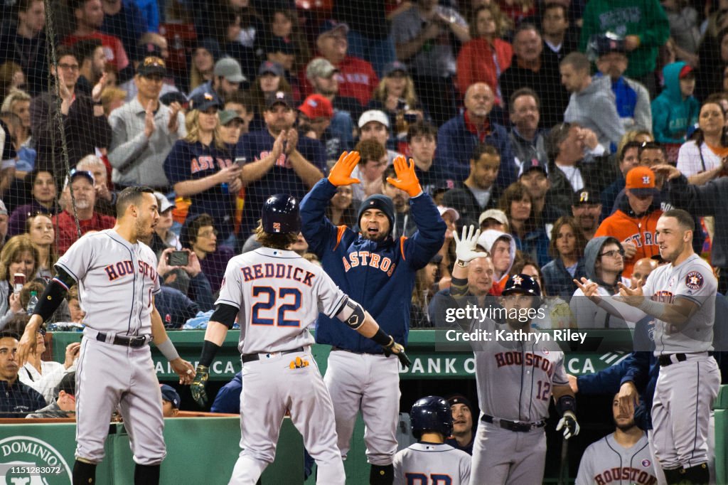 Houston Astros v Boston Red Sox