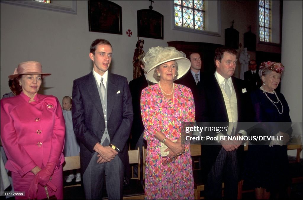 Prince Jean De France Cancels Plans To Wed Duchess Tatiana Von Oldenburg In Anvaing, Belgium On July 22, 1995.