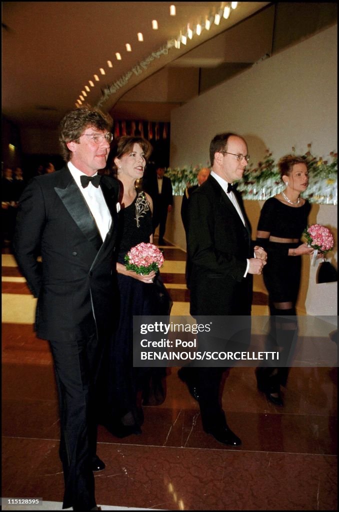Rose Ball "Jubilee" At The Monte Carlo Summer Sporting Club In Monaco City, Monaco On March 20, 2000.