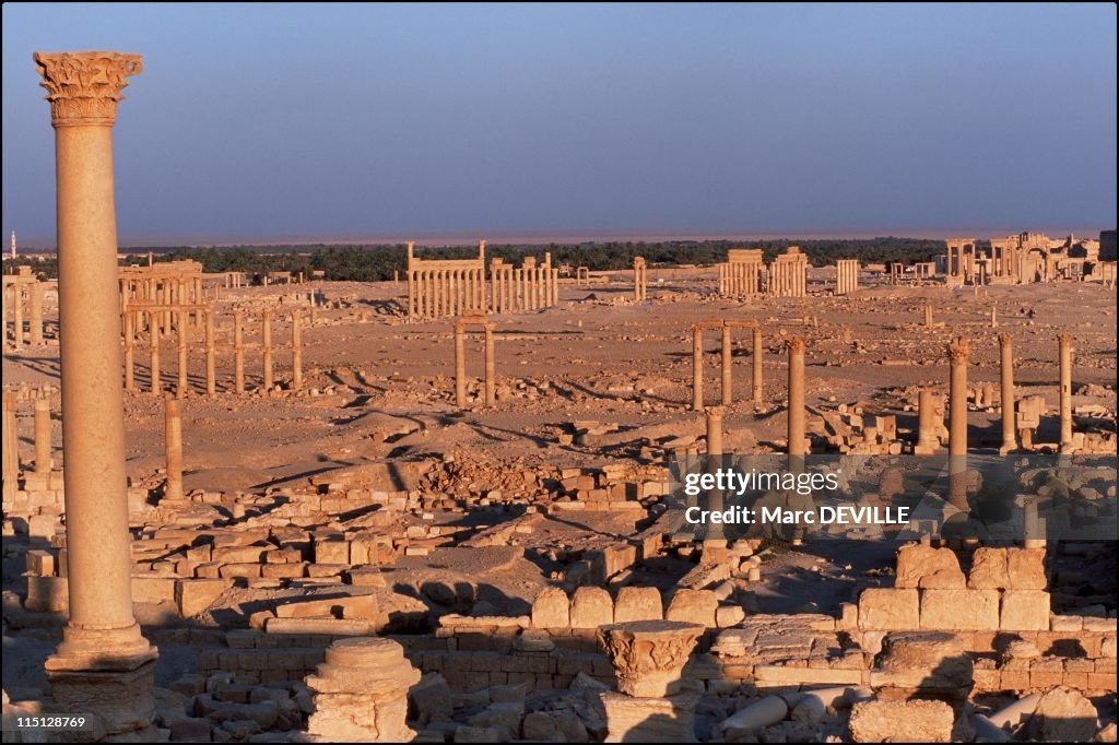 Palmyra'S Last Treasures In Syria In September, 2002.