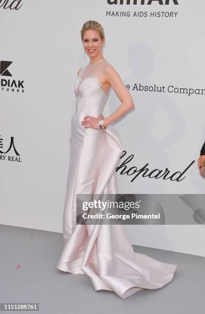 Desiree Gallas attends the amfAR Cannes Gala 2019 at Hotel du Cap-Eden-Roc on May 23, 2019 in Cap d'Antibes, France.