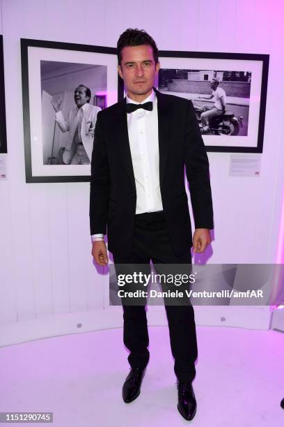 Orlando Bloom attends the amfAR Cannes Gala 2019 after party at Hotel du Cap-Eden-Roc on May 23, 2019 in Cap d'Antibes, France.