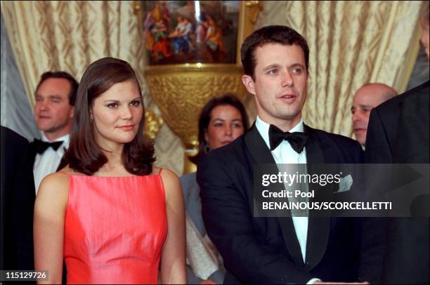 Joyeuse Entree": Festivities for the Grand Duke Henri and Grand Duchess Maria Teresa in Luxembourg city, Luxembourg on April 07, 2001 - Princess...