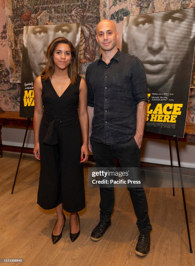 Alexi McCammond and Avi Belkin attend screening of...