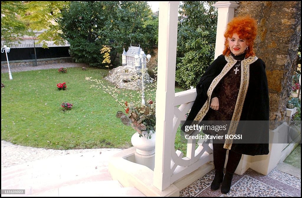 Famous French Accordionist Yvette Horner In Nogent Sur Marne, France In November, 2001.