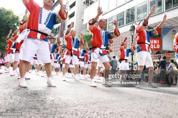 tokyo shibuya kagoshima ohara masturi - taiko stock pictures, royalty-free photos & images