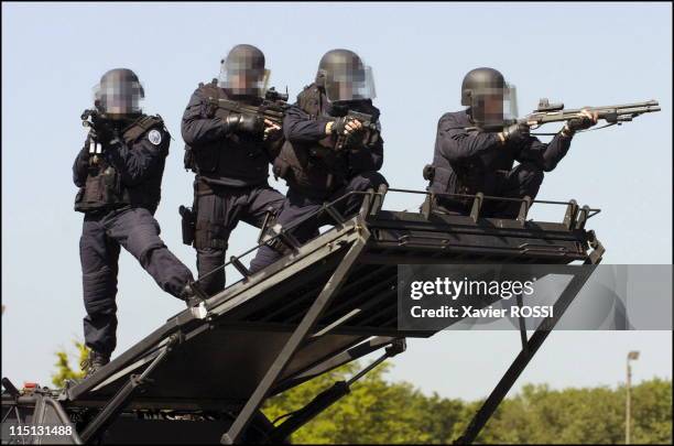 Agign 109 Groupe D Intervention De La Gendarmerie Nationale Stock Photos ...