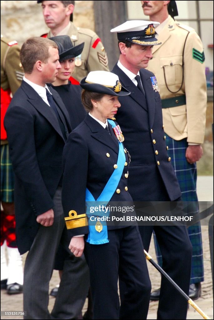 Funeral Of Queen Mum In London, United Kingdom On April 09, 2002.