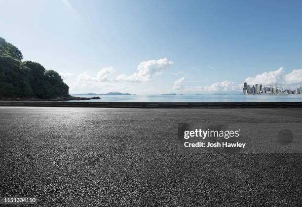 seaside parking lot - observation point stock pictures, royalty-free photos & images